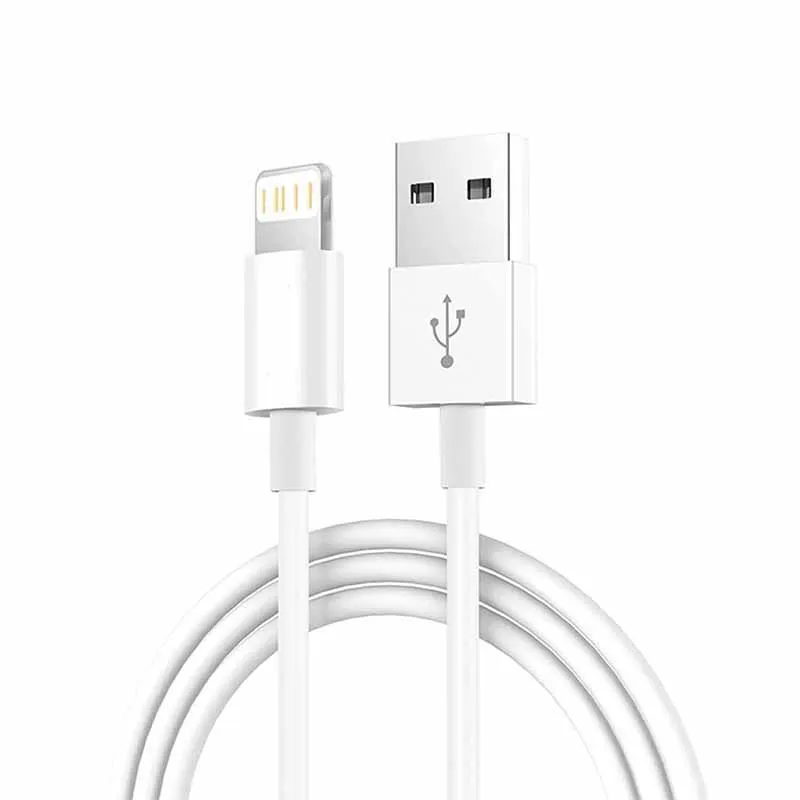 USB A to Lightning Cable For iPhone 14 13 12 11 Pro Max Plus XR Xs Max USB A Fast Cable Charger Wire Phone Accessories 1M 2M 3M