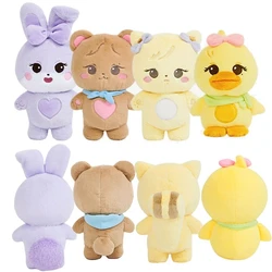 New Kpop Pink Plush Doll BORN PINK World Tour Official Plushies Jennie Lisa Rose Jisoo Kawaii Stuffed Animals Toys good quality