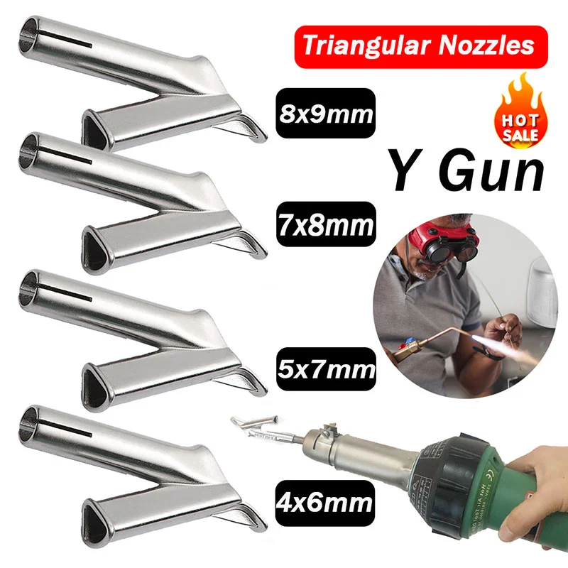 Embouts ronds de 5mm et buse de vitesse triangulaire de 7mm/5mm, pour  soudeurs en plastique, pistolet à air chaud, kit de pistolet thermique,  livraison gratuite - AliExpress