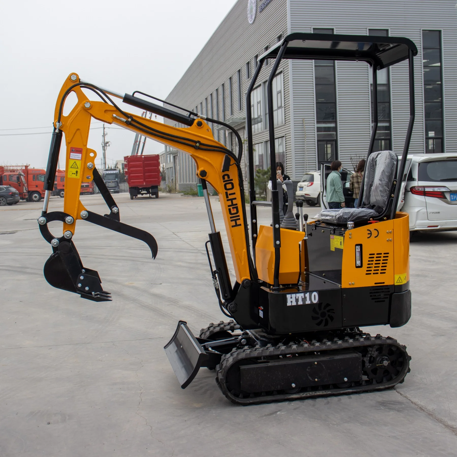 New Farm Mini Crawler Bagger Bagger Digger Miniescavatore Ce Euro5 Epa Engine 1 1.8 2 2.5 3.5 Ton Mini Escavatore