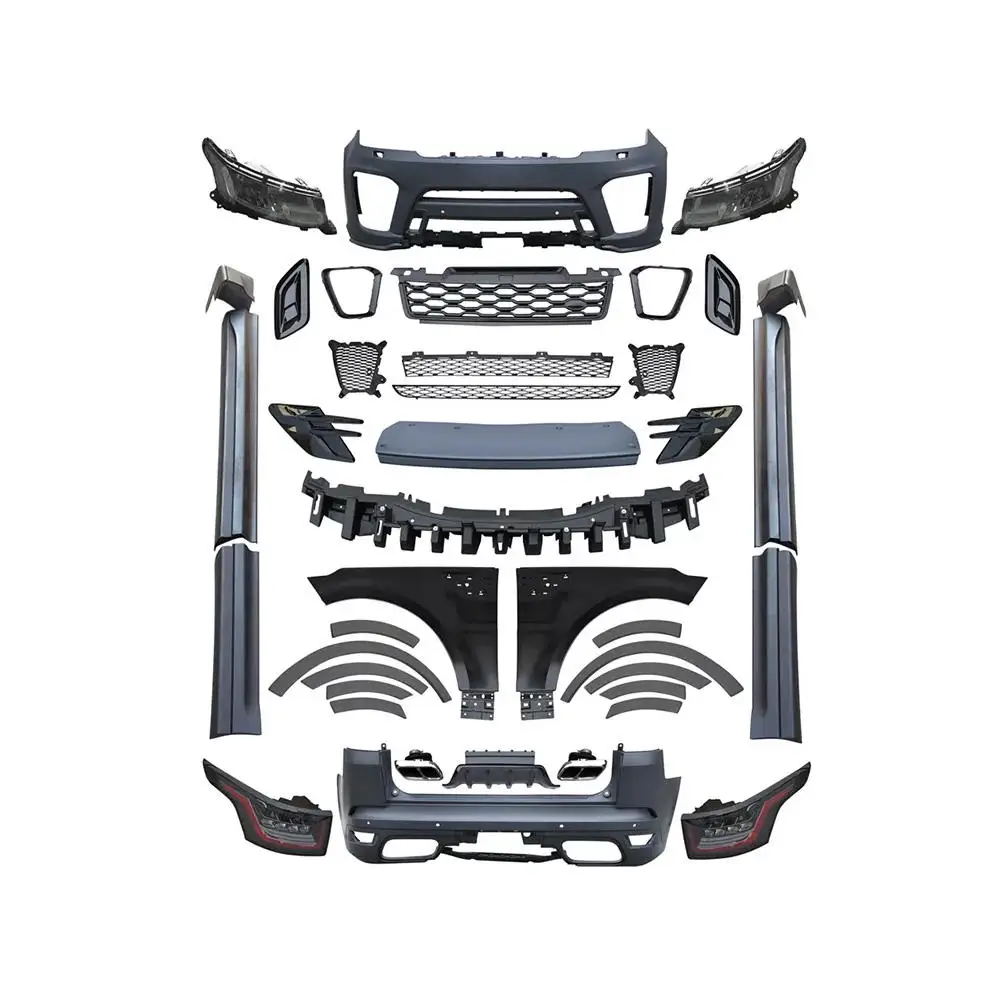 Aggiornamento Edizione Generale Converti Svr Model Body Kit Big Surround Per Range Rover Sport L494 2014-2017 Fino A 2018-2022