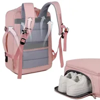 USB Mommy Diaper Bags Laptop Bag Large Capacity Baby Care Mummy Backpack Multi-Function Waterproof Outdoor Bag with Shoe Storage 2