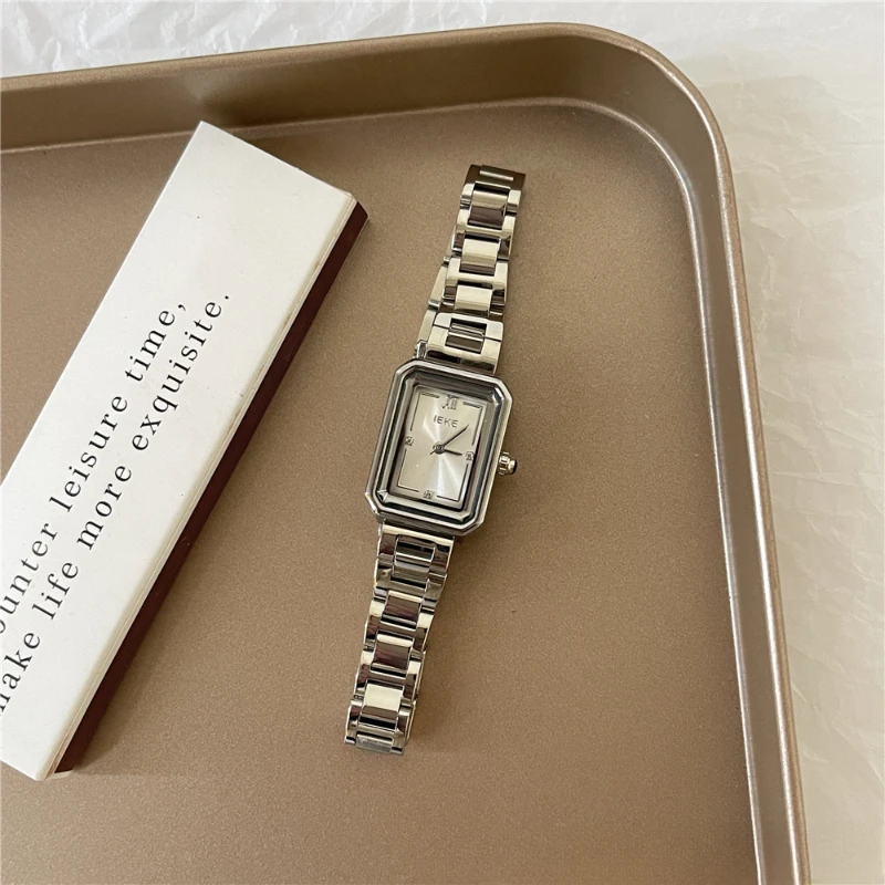 OROLOGIO VINTAGE SEIKO V701-5E49 Donna Oro Rettangolare Quadrante