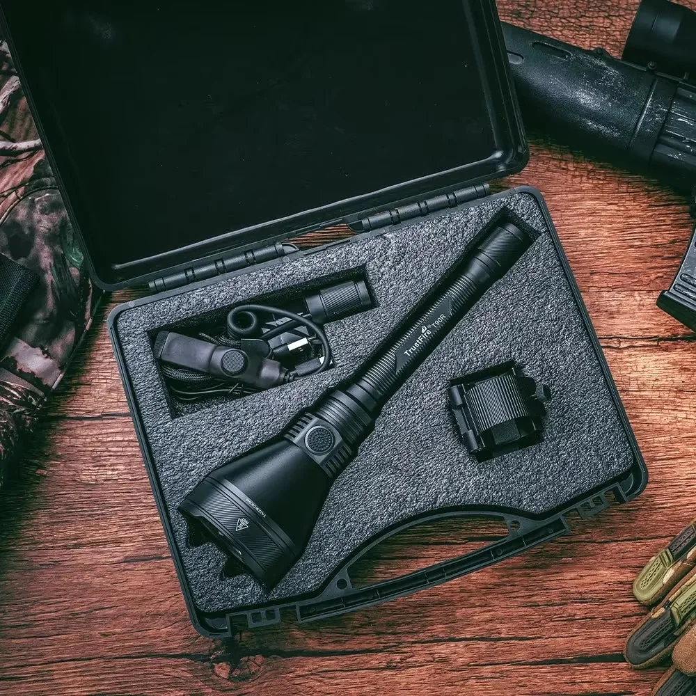 Rechargeable LED Flashlight for Hunting and Camping