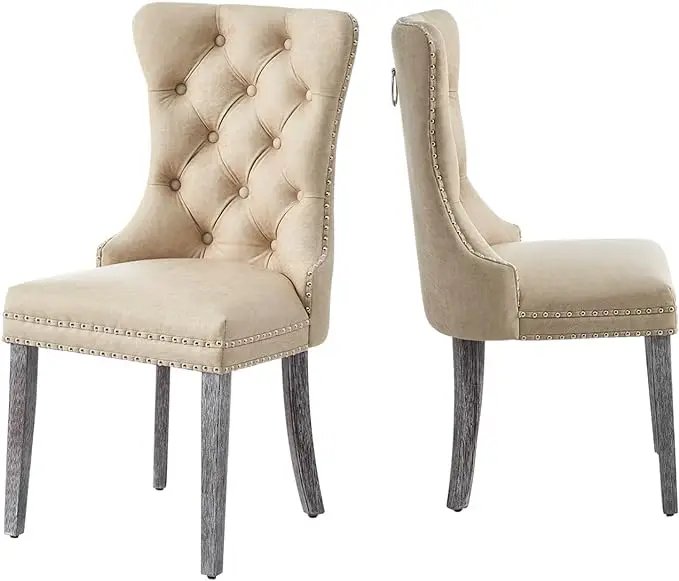 Beigeleathe-Set Of 2