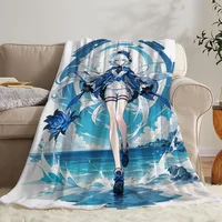 Soft Blanket Throw Furina Luxury Blankets for Decorative Sofa Bed Blankets and Throws Bed Blanket 150cm X 200cm Fluffy Plaid 1