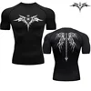 Casual Anime Print Running Compression T-Shirt Men's Quick-Drying Fitness Sportswear Gym Sports Long Sleeve Breathable Top S-3XL 1