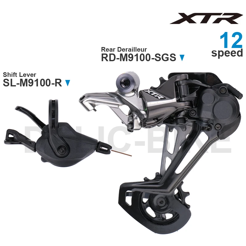使用少】XTR シマノRD-M9100-SGS SL-M9100IR セット