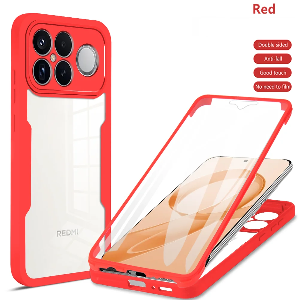 Premium Full Body Protective Case with 360° Double-Sided Cover Design