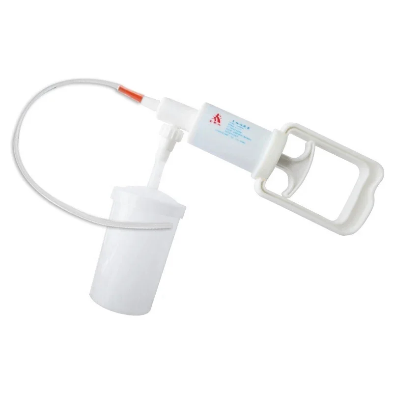 Portable Medical Hand Held Manual Sputum Aspirator Sputum Suction Device Sterile Suction Pump Catheter Tube Elderly Child