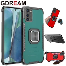  Shockproof Phone Case For Samsung Note 20 20Ultra 5G Magnetic Ring Bracket Protection Cover For Galaxy S20FE S21FE 