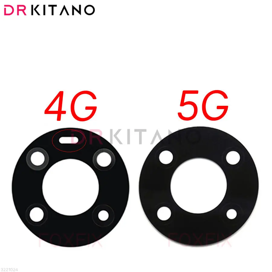 Honor Magic4 Lite 용 후면 카메라 유리 렌즈 Magic 4 Lite 접착 스티커로 교체 ANY-LX1 ANY-LX2 ANY-LX3