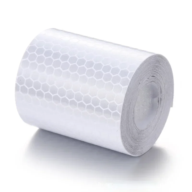 100cmx5cm/roll Car Reflective Tape Stickers Night Warning Reflective Tape for Bicycle Passers Safety Protection Glow Tape