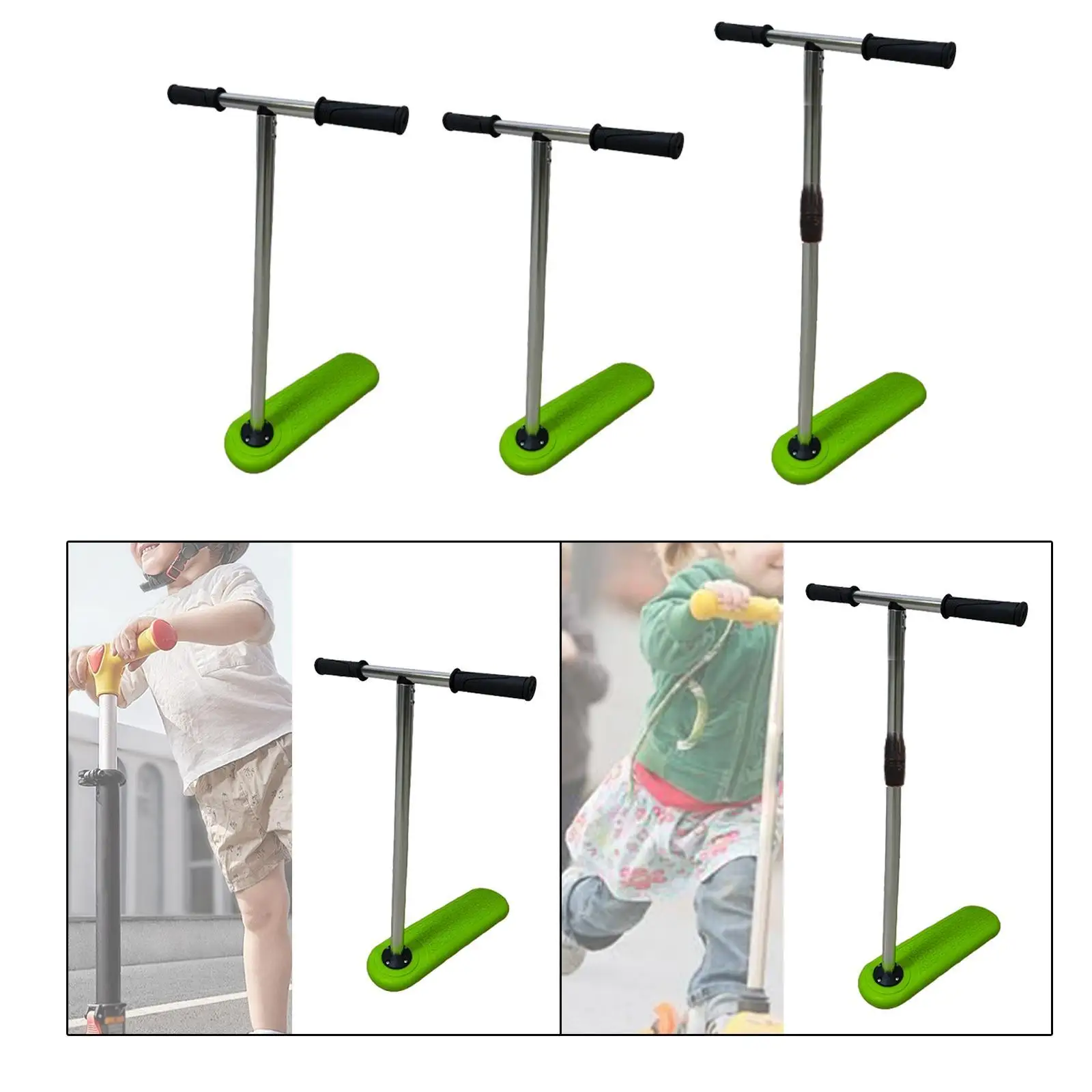 Trampoline Scooter for Kids Practical Children Scooter Beginners Gift Gear Trick Scooter for Game Park Playing Birthday Outdoor
