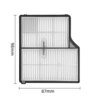 Roborock Saros 10/Roborock S9 MaxV Ultra Robot aspirateur pièces de rechange brosses latérales principales tissus de vadrouille filtres HEPA sacs à poussière accessoire 5