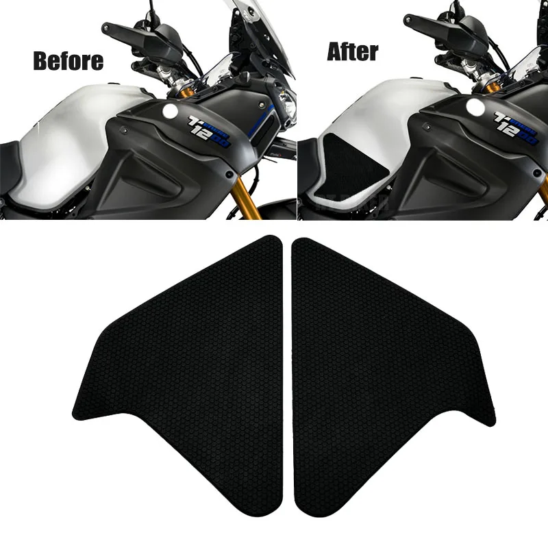 

XT1200Z Side fuel tank pad Tank Pads Protector Stickers Decal Gas Knee Grip Sticker For Yamaha Super Tenere XT 1200 Z 2012-2019