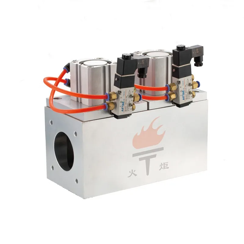 

High vacuum flapper valve GDQ-JS pneumatic vacuum flapper valve vacuum flapper valve three-way type