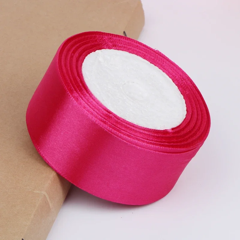 Vibrant Satin Ribbon Collection for DIY Crafts - Assorted Colors