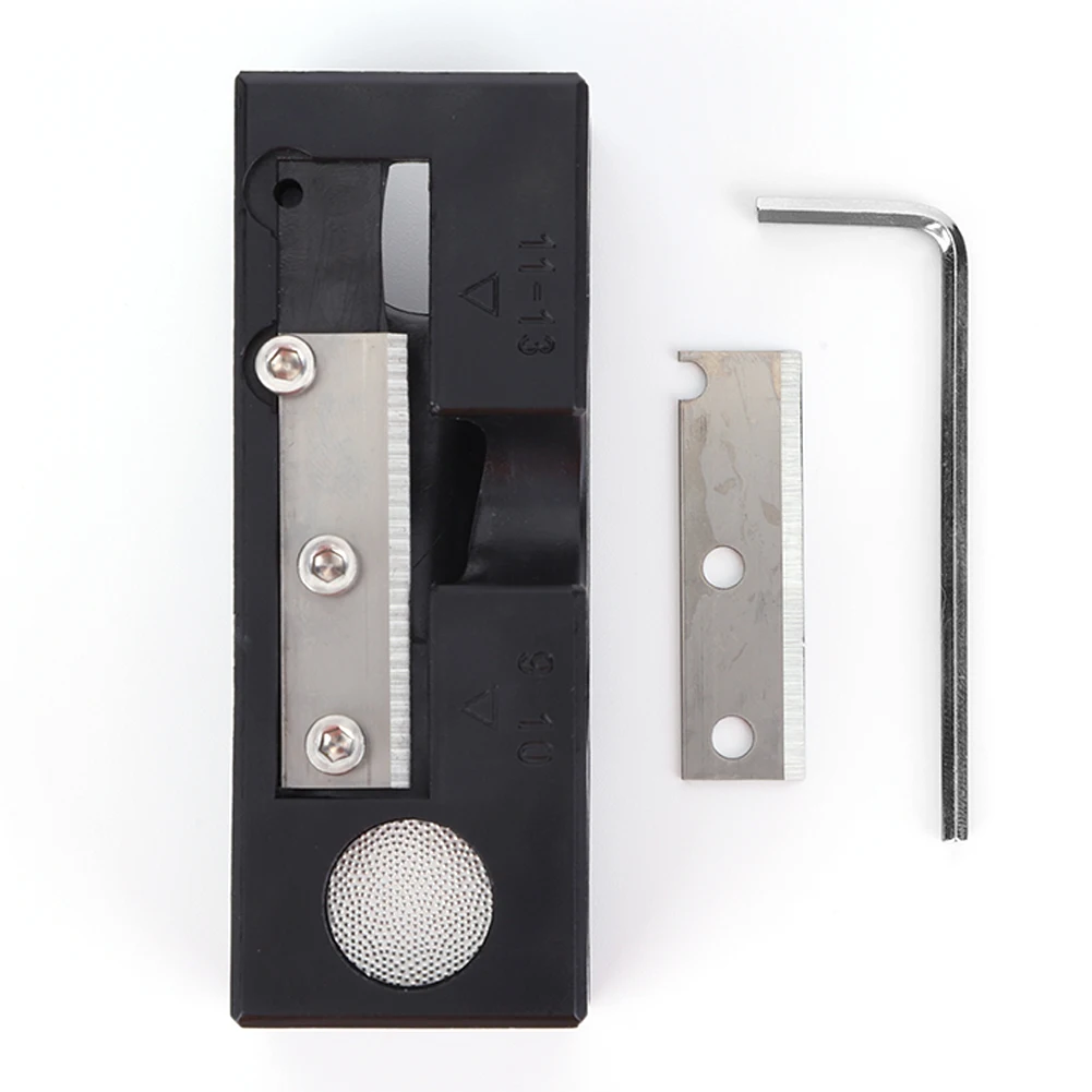 ABS Black Billiard Cue Tip Grinding Tool for Pool and Snooker