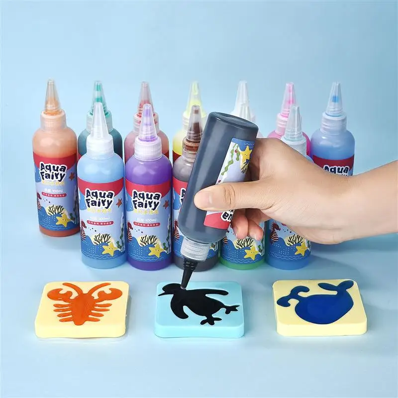 Gels Magiques Elfe D'eau à Faire Soi-même, Moule Océanique 3D, Kits De Gel Féerique Aquatique Faits à La Main Avec Pigments Spécialisés, Jouets éducatifs Artisanaux, Cadeau