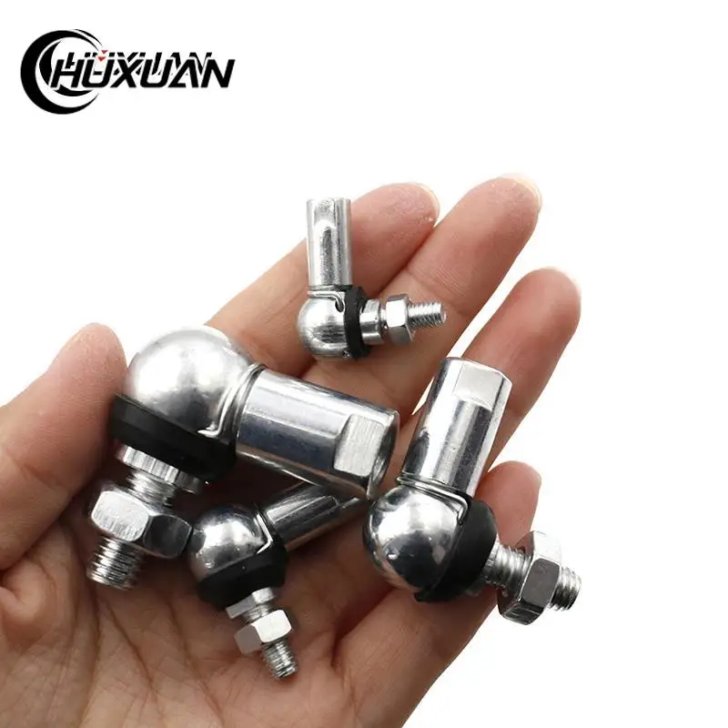 1PC HUXUAN Ball Head Joint Rod End Bearing M5 M6 M8 M10 Right Angle CS8/CS10/CS13/CS16 Carbon Steel