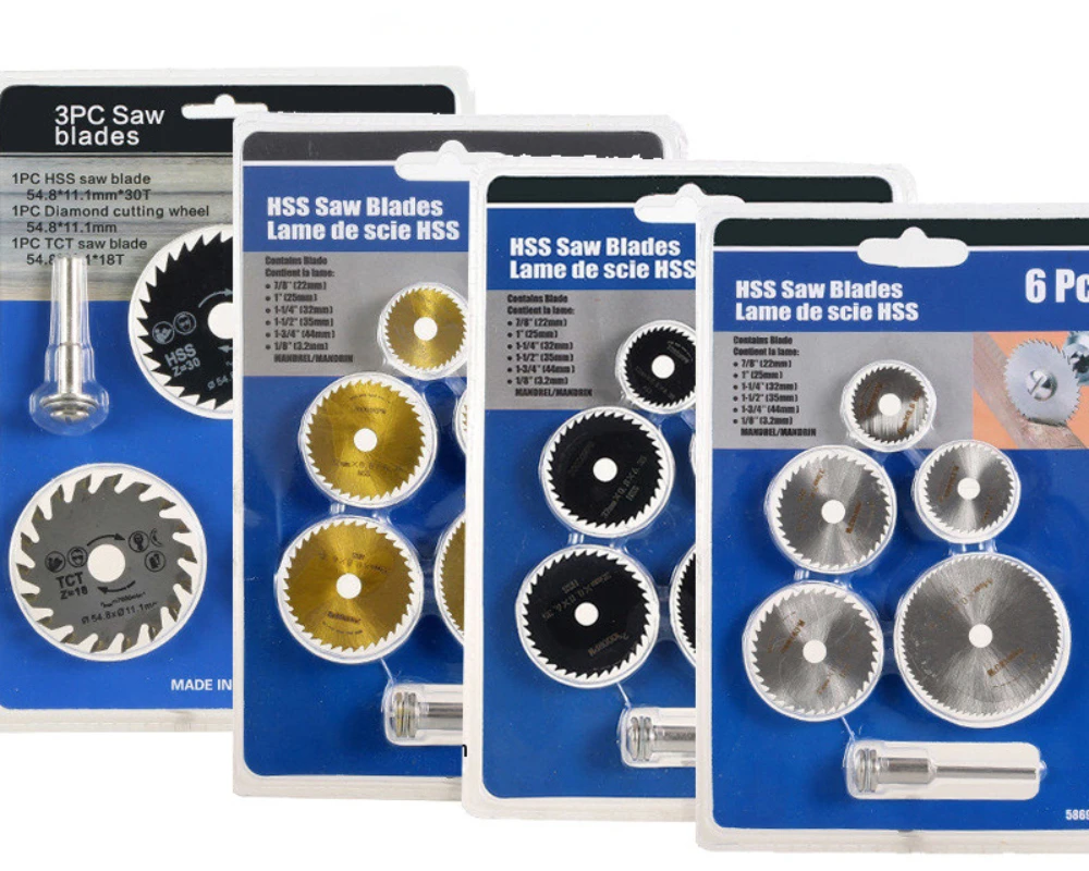 High speed Steel Cutting Wood, Plastic, Saw Slice / Electric Drill