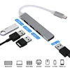 USB C HUB 3.0 Type C Extender 4 Port Splitter Adapter OTG Docking Station For Phone Macbook Pro 13 15 Air PC Laptop Computer HUB 2