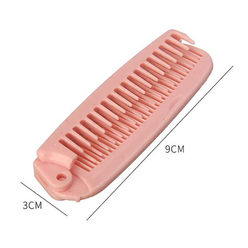 Portable Travel Hair Comb Brush Foldable Massage Anti Static Hairdressing Styling Tools 1Pc
