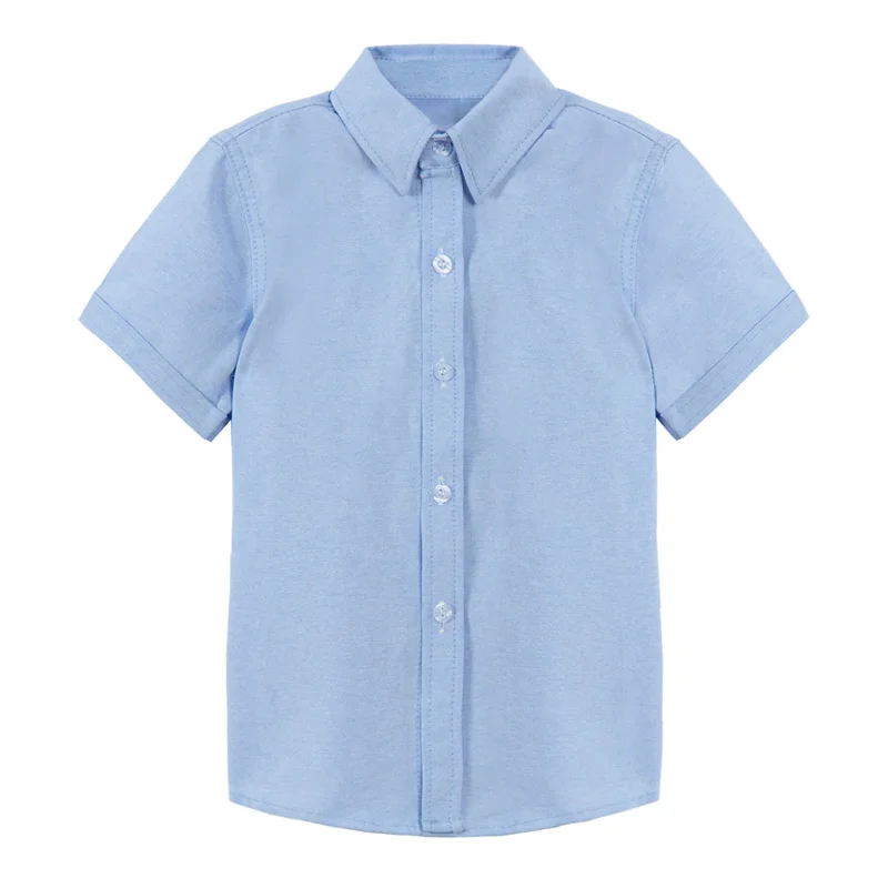 Mud Kingdom Little Boys Dress Shirts Short Sleeve Cute Summer Visit our