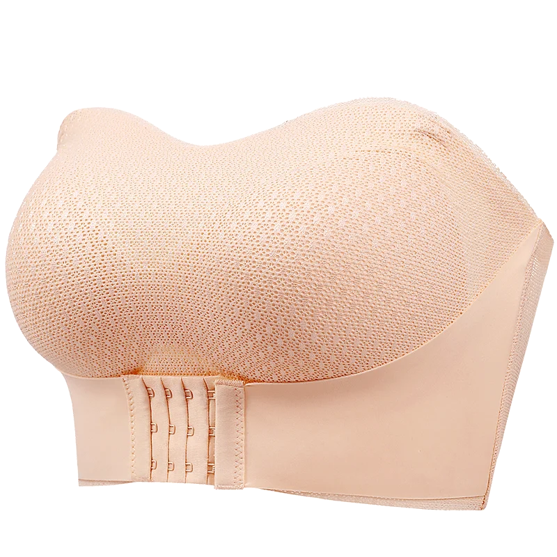 Front Closure Strapless Underwear for Women Plus Size Invisible Brassiere Sexy Push Up Bras Wireless Breathable Female Lingerie - Image 5