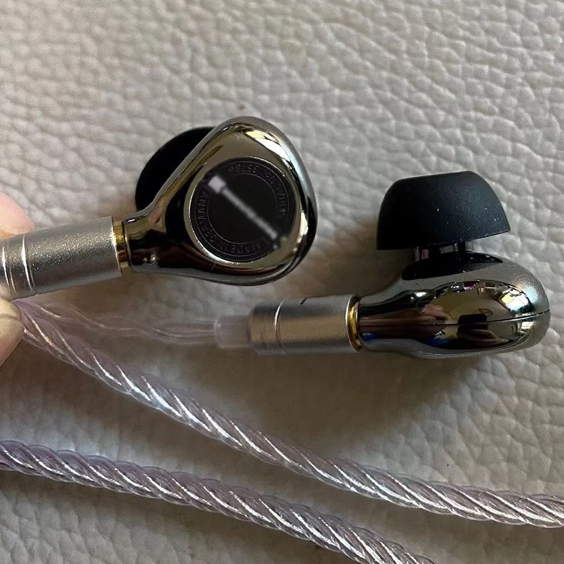 Classic Hifi Wired Bluetooth DIY HeadphonesTesla unit MMCX Headphone for Xelento Second-Generation Fever Level Dynamic Earphones