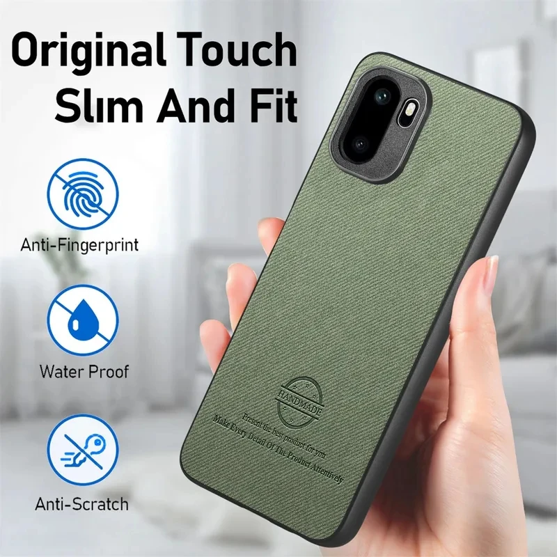 Premium Slim Leather Phone Case - Wireless Charging Compatible