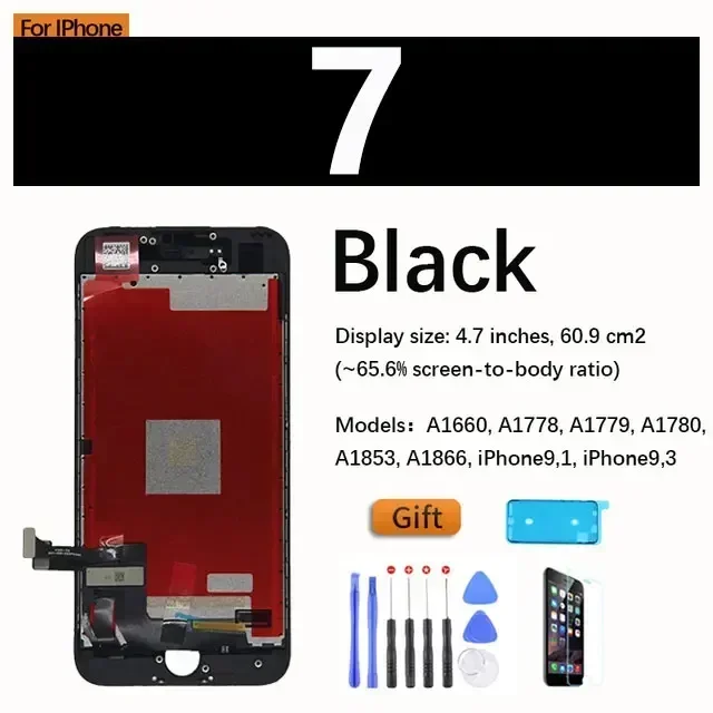 Per iPhone 7 Nero