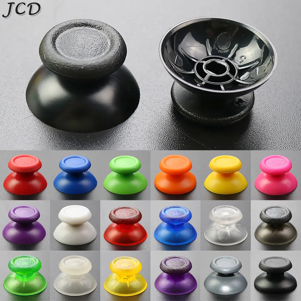 Jcd 2 Pezzi Per Controller Ps4 Joystick Analogico 3D Thumb Stick Grip Cap Sostituzione Thumbsticks Cover Fungo Cap