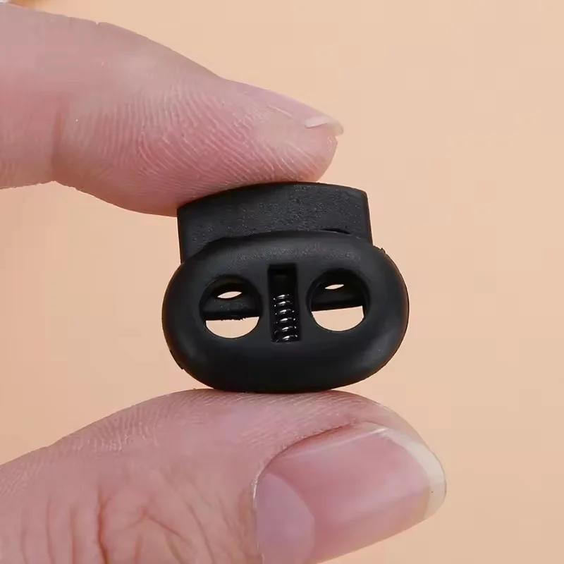 12pcs Plastic Cord Lock Stopper for Drawstring Elastic