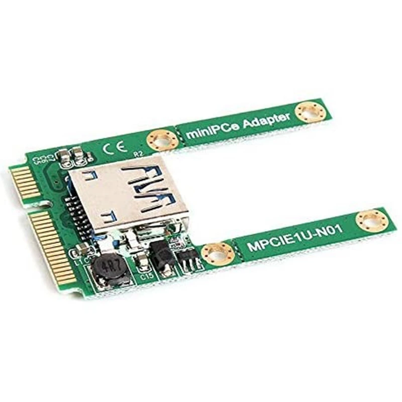 Mini PCI-E to USB3.0 Adapter Card PCIe to USB 3.0 Adapter Suitable for Notebook Computers