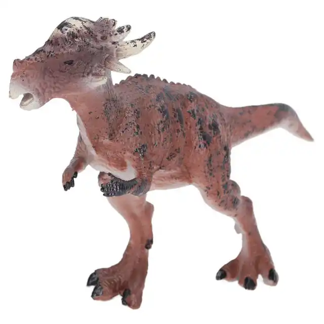 Dinosaur Model Simulated Decoration Pachycephalosaurus Plastic Dinosaur Figurine Toy for Friends Gathering for Party 6