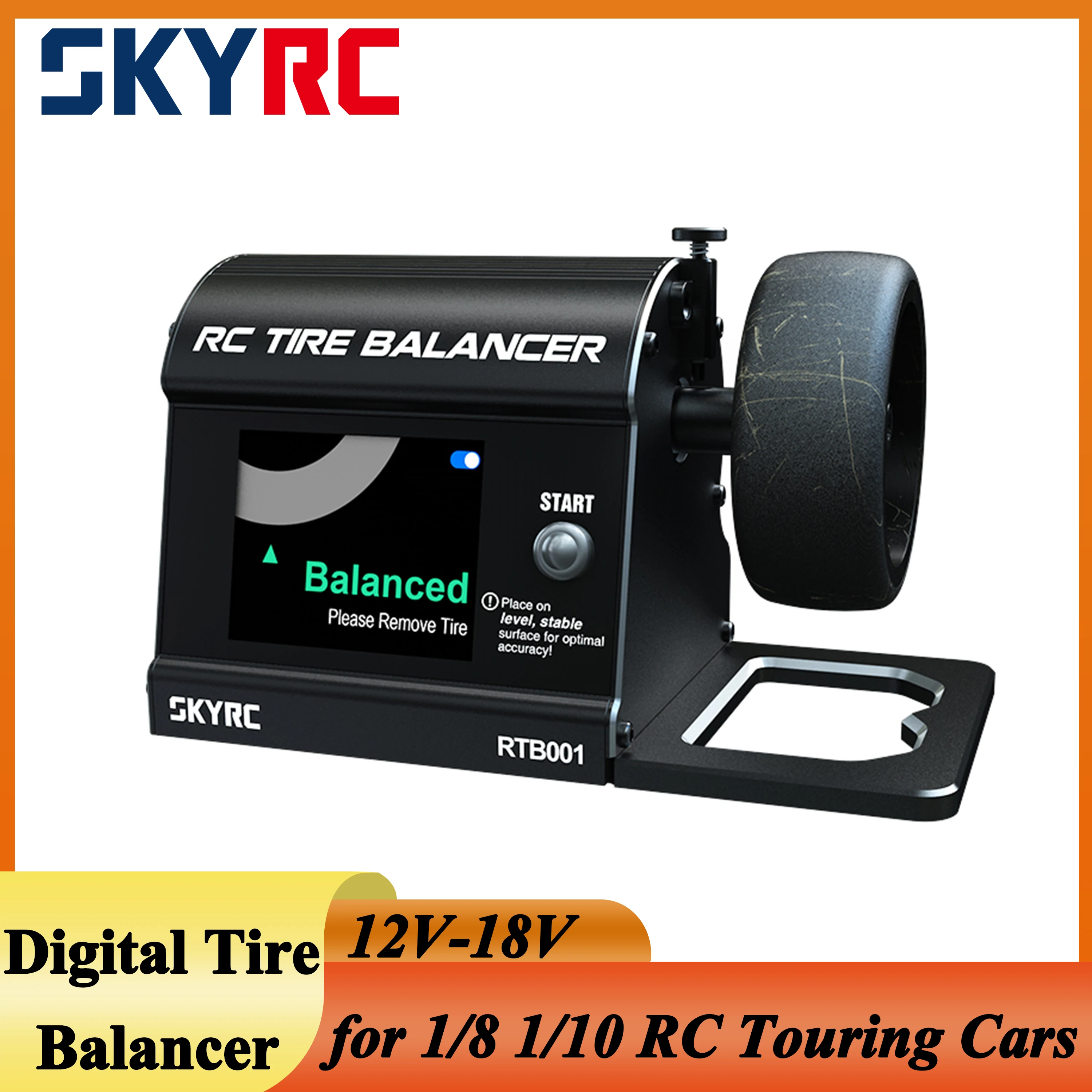 SKYRC Bluetooth 디지털 타이어 밸런서 DC1218V 1/8 1/10 RC ..