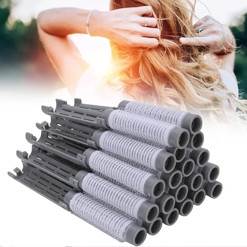 Hair Perm Roll Fluffy Perming Rod Hair Roller Curler Kit Perming Rods Curlers Hairdressing Styling Tool For Salon 16/20/Set