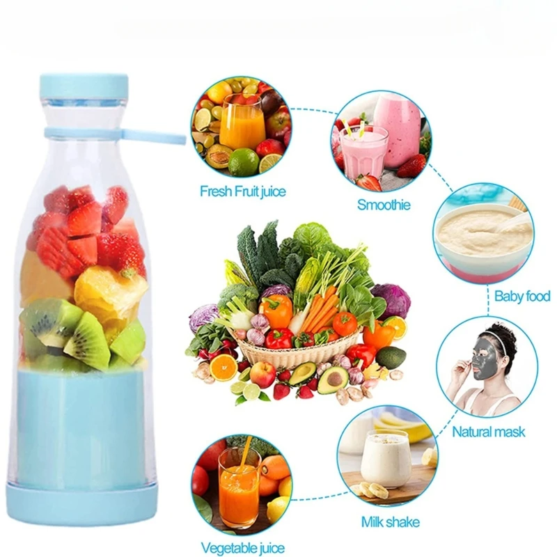 

Juicer Machine Portable Blenders Home Appliance Wireless Bottle Kitchen Chopper-Smoothie Electric Orange Mini Dropshipping