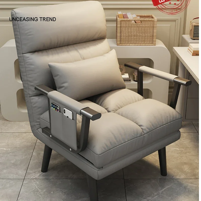 luxury Relaxing Recliner living room armchair office lunch break chair bed lounge Design folding lazy Sofa ergonomic furniture