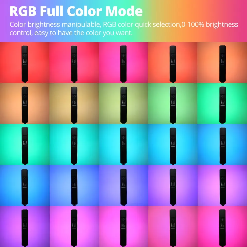 AMBITFUL BL-06 RGB Handheld LED Video and Photography Light Stick