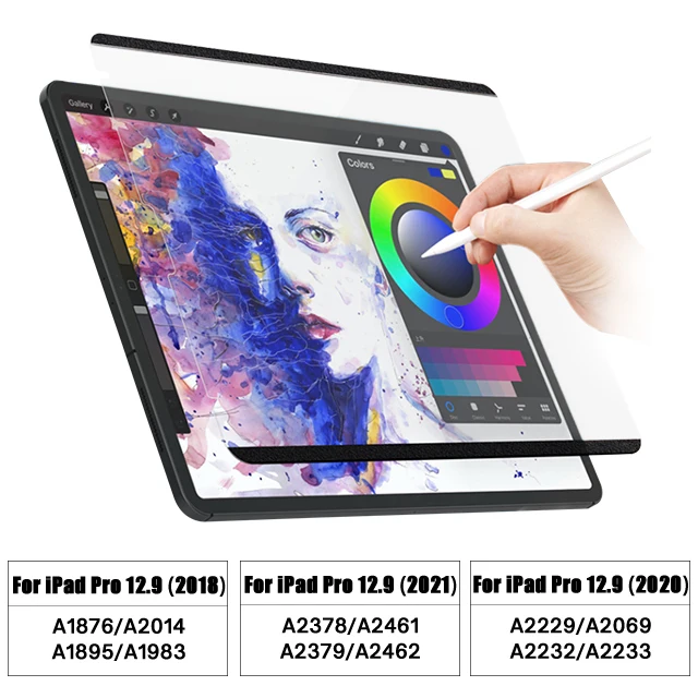 Film d'écriture pour Apple iPad Pro 11 12.9 pouces, protecteur d'écran de  dessin, protection de tablette, 12.9, 2022, 2021, 2020, 3 pièces -  AliExpress