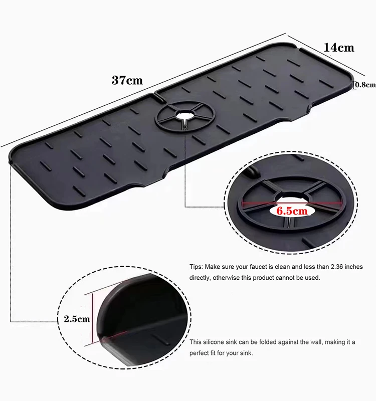 Kitchen Faucet Silicone Mat