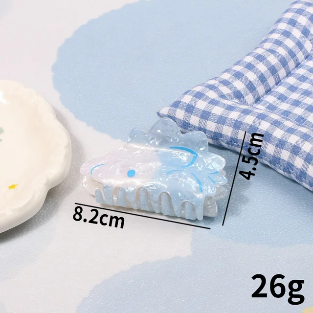 1PC/3PCS/6PCS Pokémon cute cartoon character hair claws, multi-functional women's hair accessories