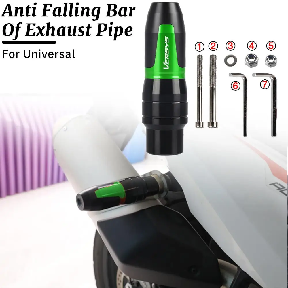 

Motorcycle Frame Exhaust Slider Crash Falling Protection Crash Pad For KAWASAKI VERSYS650 VERSYS1000 VERSYS 650 1000 VERSYS-X