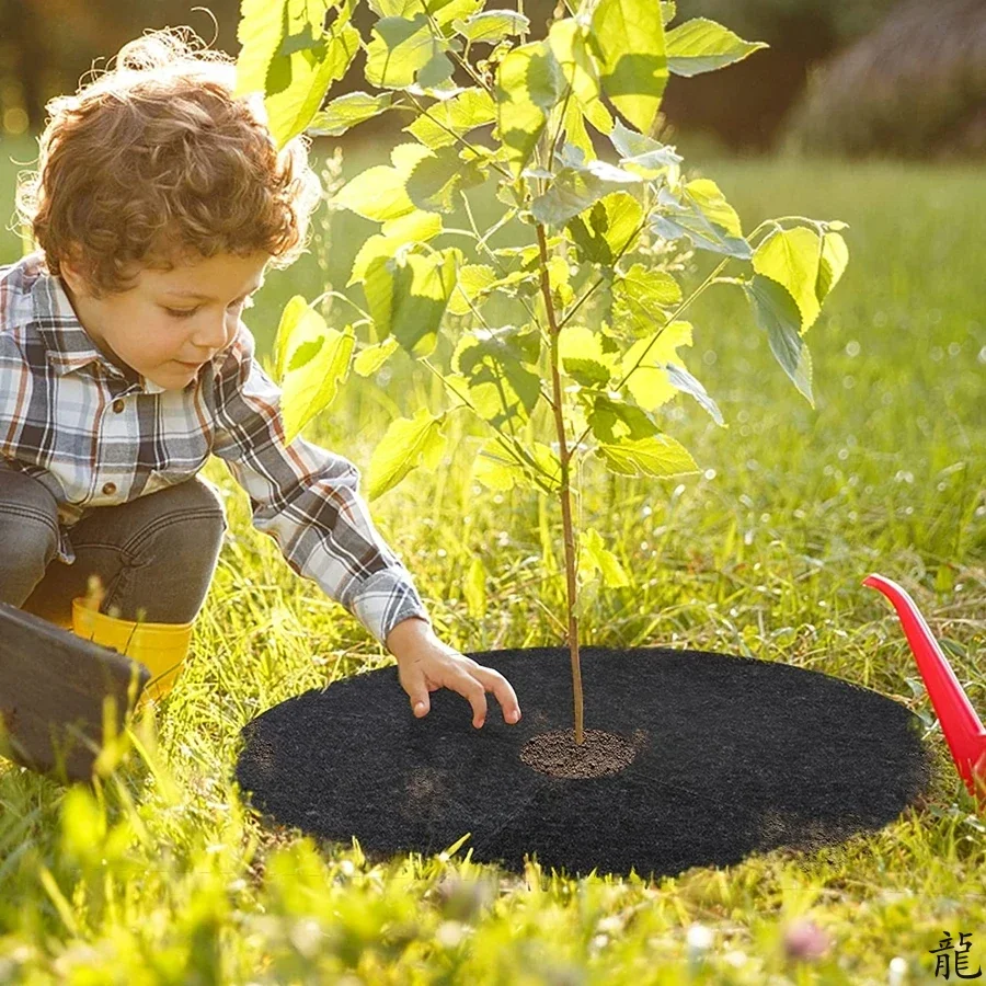 Anello per pulcino in fibra di cocco Anello per albero in guscio di cocco Tappetino per pulcino Tappetino per protezione per albero naturale Anello di copertura per piante Disco per tappetino per