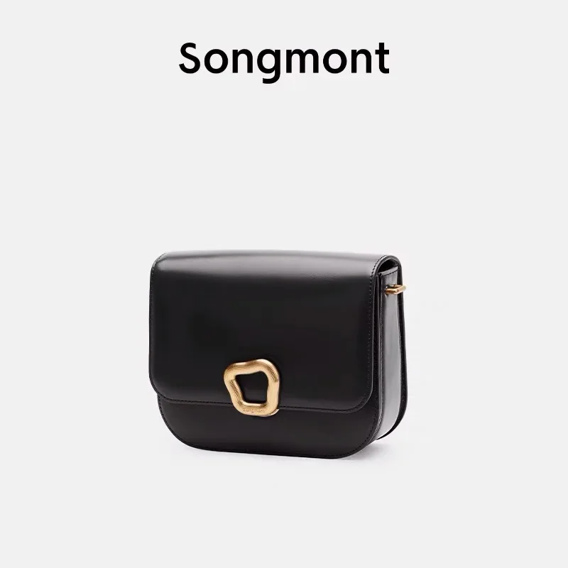 

Original Songmont medium Tofu Bag new designer one-shoulder hand crossbody small square bag high-grade