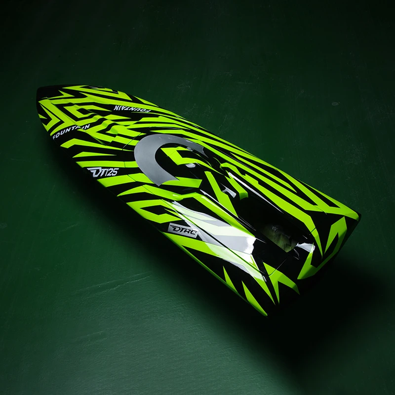 DTRC Toucanhobby DT125 Tsunami 30CC Fiber Glass Monohull Gasoline ARTR RC Boat No Radio System 2