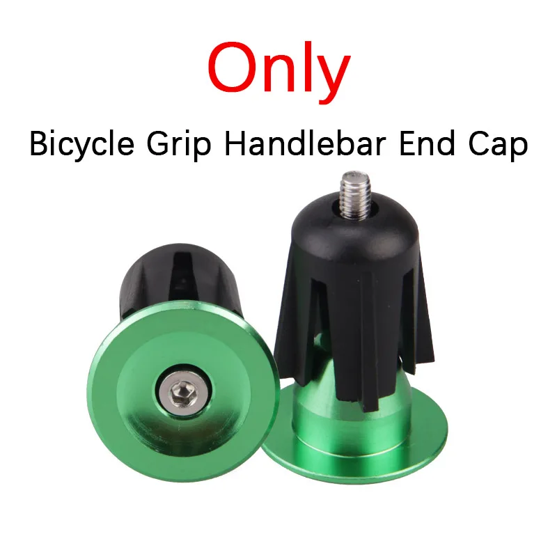 Ultralight Silicone Anti-Slip Bike Grips with End Plugs